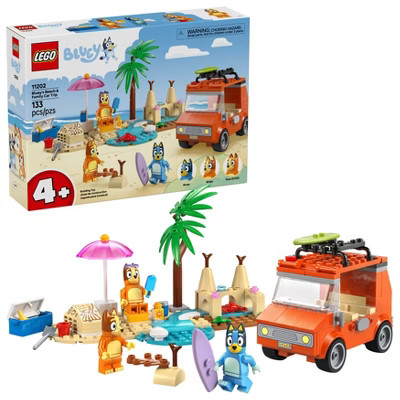 LEGO Bluey: Bluey’s Beach & Family Car Trip Building Set 11202 | Target