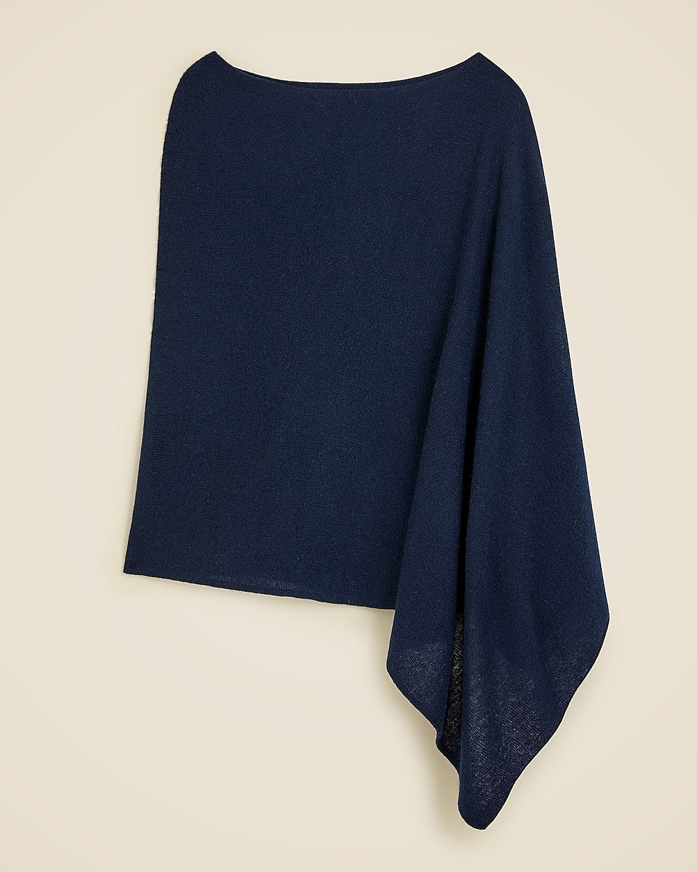 Cashmere-wool blend poncho | J. Crew US