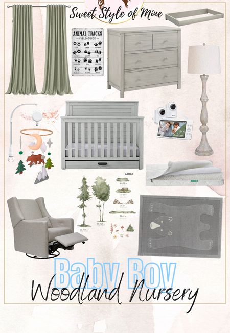 Baby boy woodland nursery 💙

Baby boy nursery design, baby boy nursery inspiration, forest nursery, Amazon baby finds, baby registry must haves, baby crib, Newton mattress, nursery glider, rocking chair 

#LTKkids #LTKbaby #LTKfamily