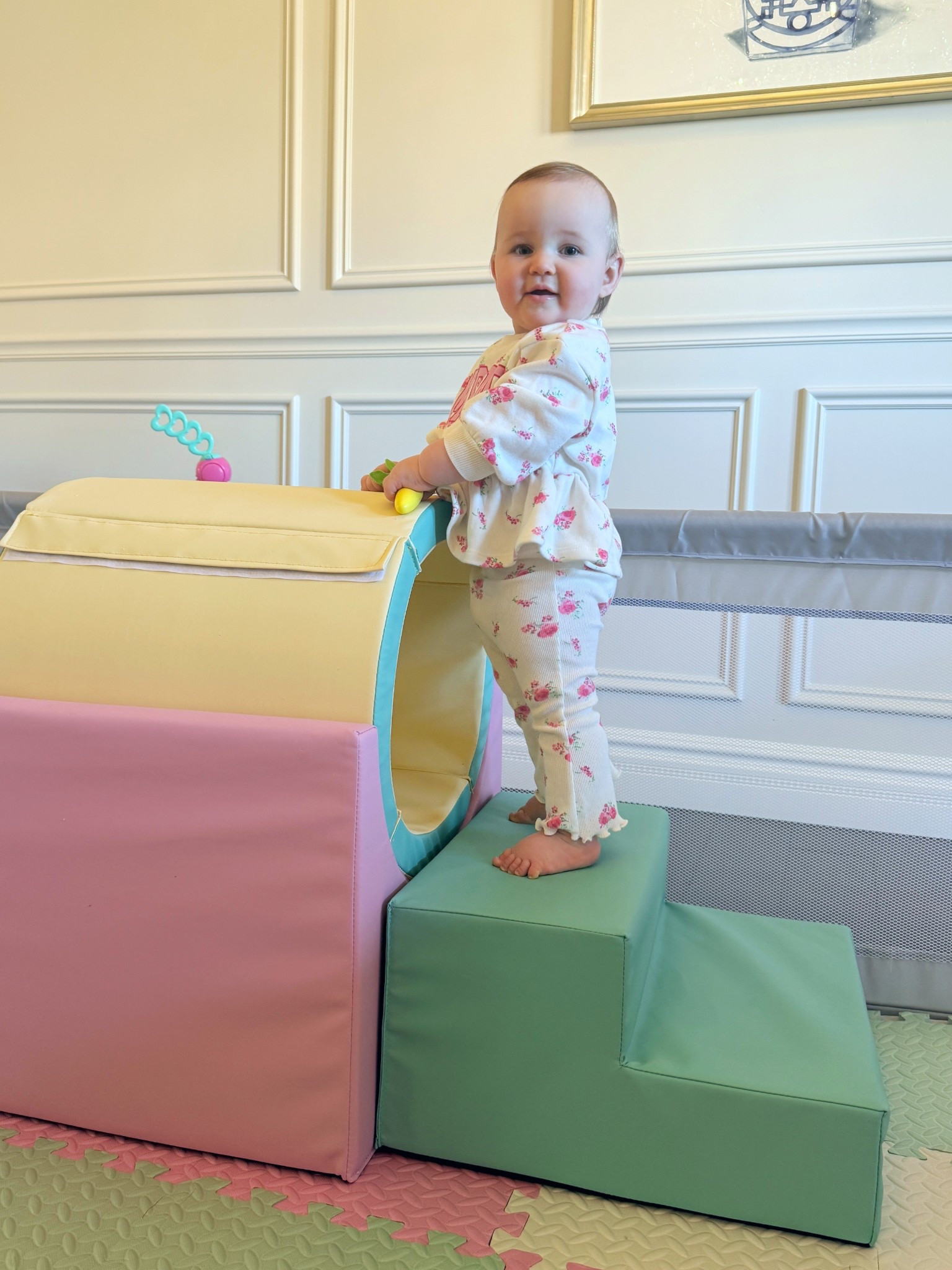 The BEST amazon soft play set we got Stella for her first birthday! She’s learned how to climb and slide safely using this! So great for 10+ months - 2 years 

#LTKmomlife #LTKBaby #LTKKids