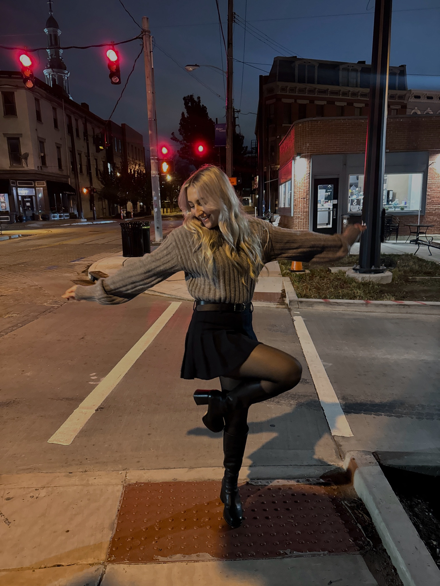 Sweater outfit, fall outfit, pumpkin patch outfit autumn aesthetic 2024, casual fall outfit, autumn vibes, fall vibes, minimalist, tall boots, thanksgiving outfit, fall vibes trendy outfit, winter outfit, going out winter, sweater weather 

#LTKSeasonal