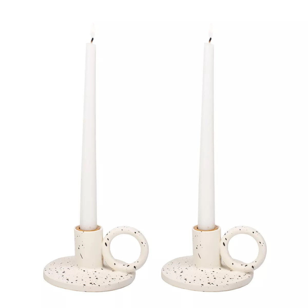 Elanze Designs Vintage Style Resin, Dining Table Centerpiece, Home Decor, Holders for Tapered Cle... | Target