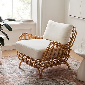 Savannah Rattan Chair | West Elm (US)