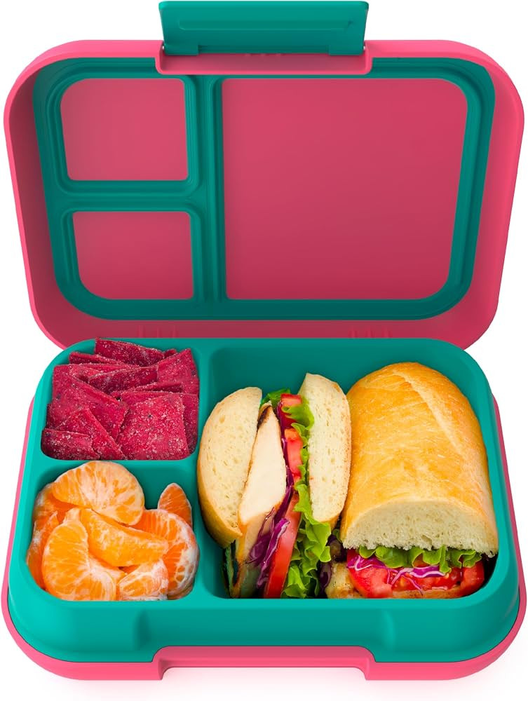 Bentgo Pop Leak-Proof 3-4 Compartment Bento-Style Lunch Box | Amazon (US)