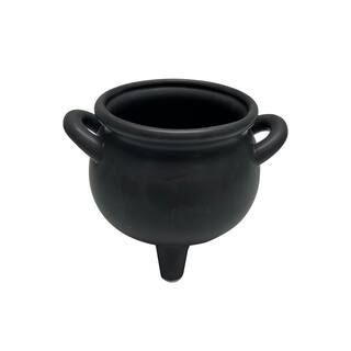 9.5" Black Ceramic Cauldron by Ashland® | Michaels Stores