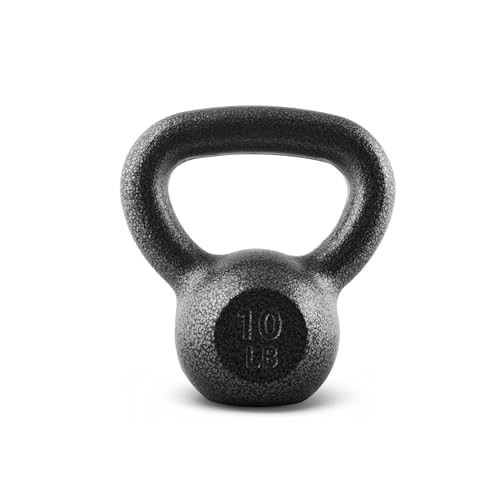 CAP Barbell Black Cast Iron Kettlebell | 10 Pounds | Amazon (US)