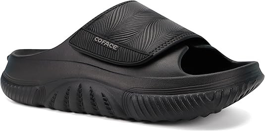 COFACE Mens Recovery Slippers Cloud Sandals Man Orthopedic Plantar Fasciitis Walking Pillow Slide... | Amazon (US)