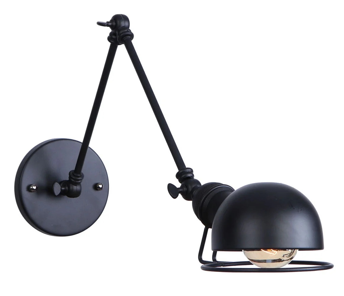 Aiwen Industrial Wall Mounted Lamp Modern Home Light Fixture Swing Arm Wall Sconce | Walmart (US)