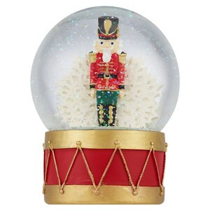 Merry Brite Nutcracker Soldier Snow Globe, 5.1 in | CVS Health