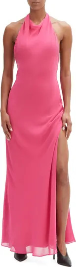 Bardot Similina Halter Evening Dress | Nordstrom | Nordstrom