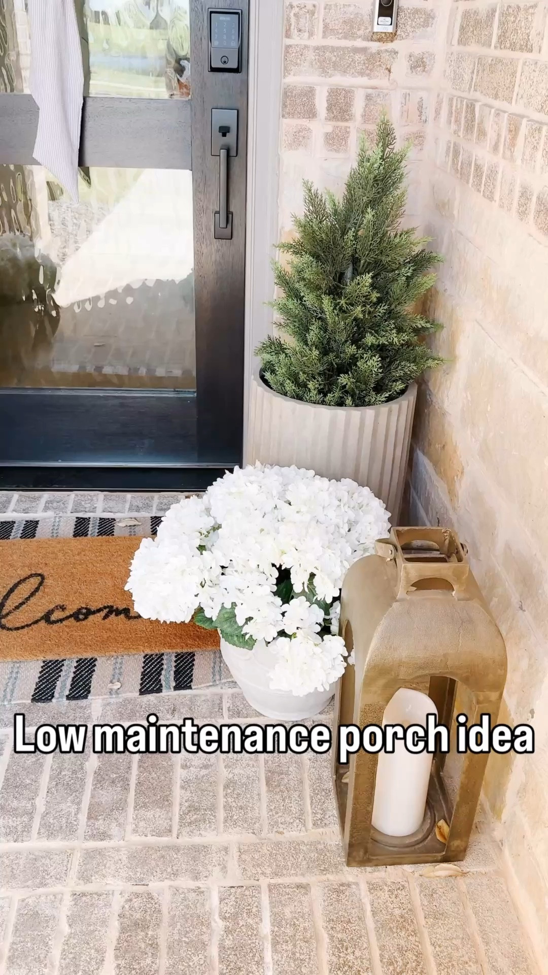 A simple front porch refresh using neutral layers and timeless pieces 🤍 I always start with greenery, add in soft florals, and finish with texture through lanterns and rugs for that cozy, pulled together look. Everything here is easy to mix and match year round, which makes decorating your entry feel effortless. Follow me on LTK for daily home decor, Amazon finds, and styling ideas.

#LTKHome #LTKSaleAlert