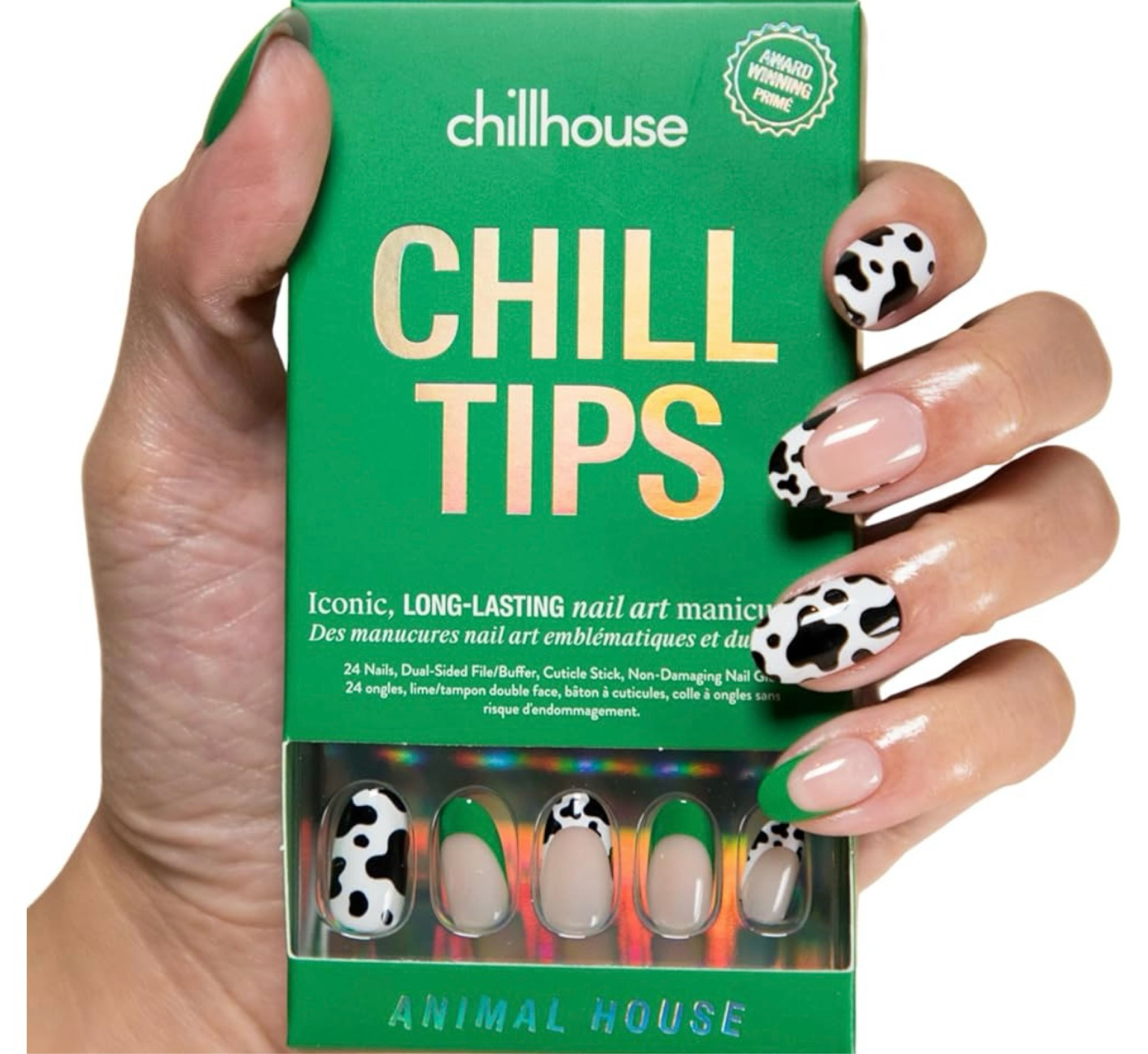 Cute cow print press ons!! These may be going to Nashville with me!!! 

#LTKfindsunder50 #LTKbeauty
