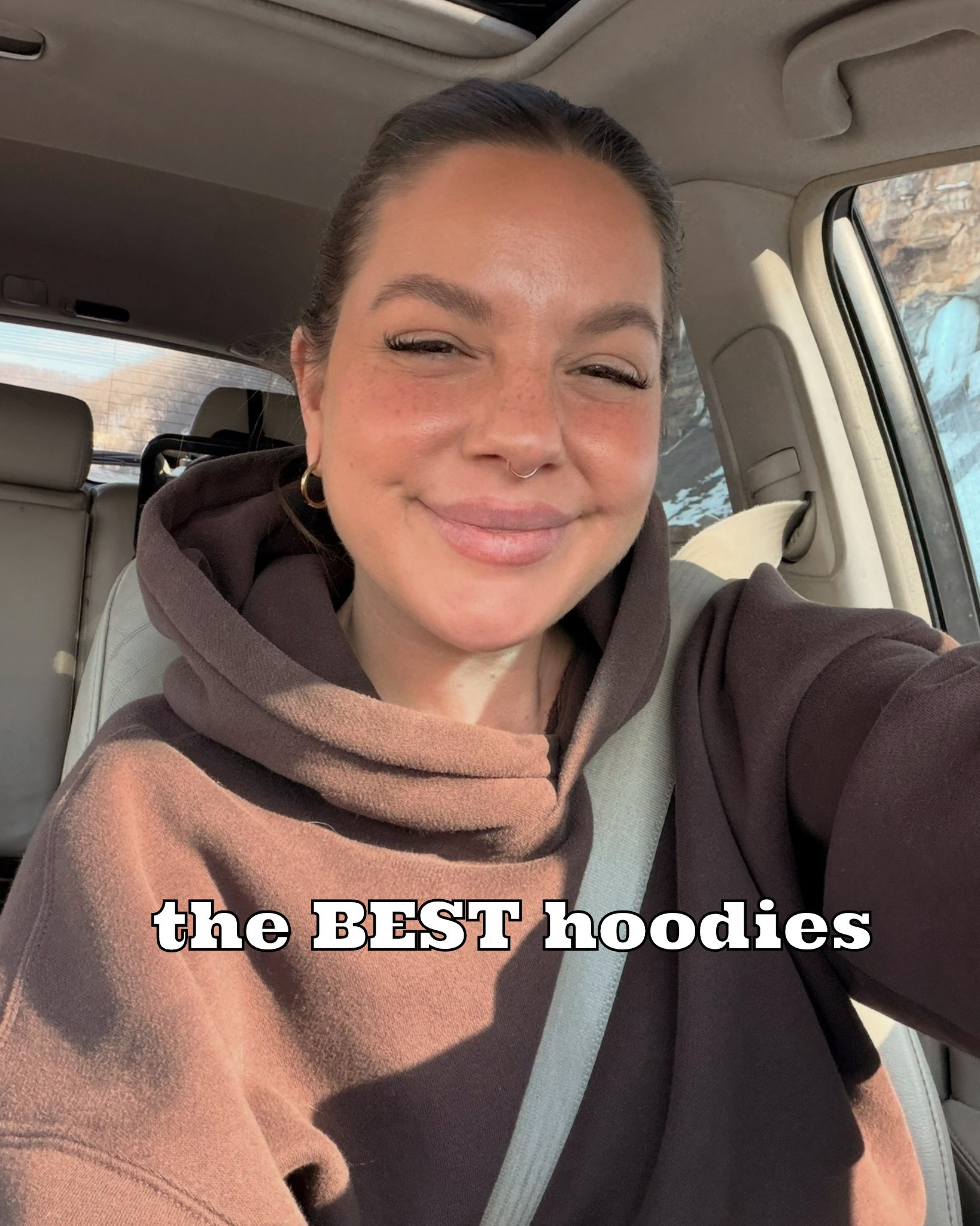 no i’m so fr they are the most comfortable hoodies ever i have SO many colors!! in the women’s and men’s! the women’s “sunday” version is a shorter / cropped version of the men’s essential hoodie! @abercrombie 

#LTKgrwm #LTKootd