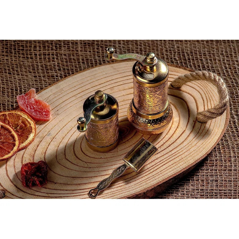 No Power Source Required / Manual Salt & Pepper Mill Set | Wayfair North America