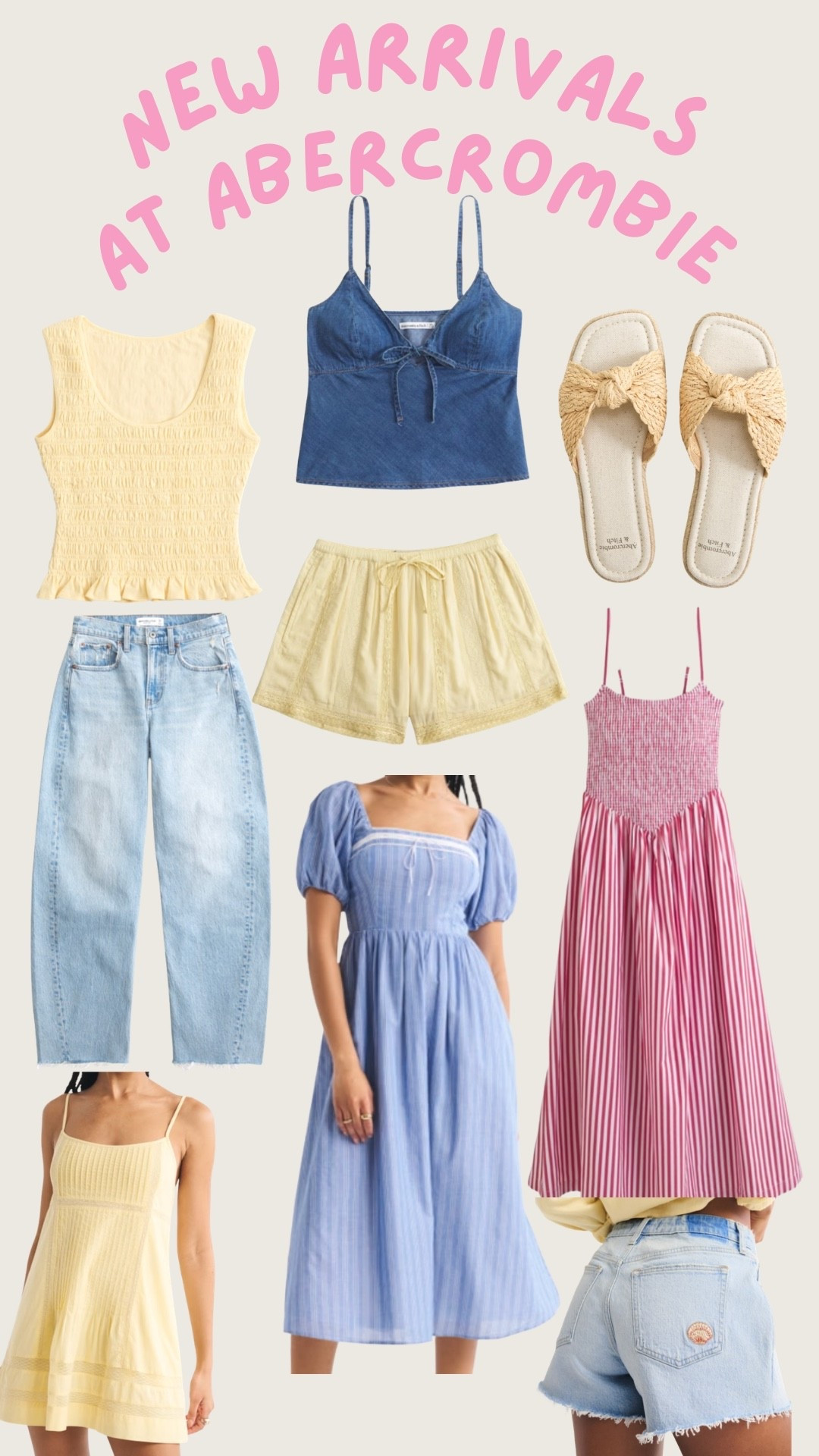 Abercrombie new arrivals that are currently on sale! 

#LTKSpringSale #LTKSeasonal