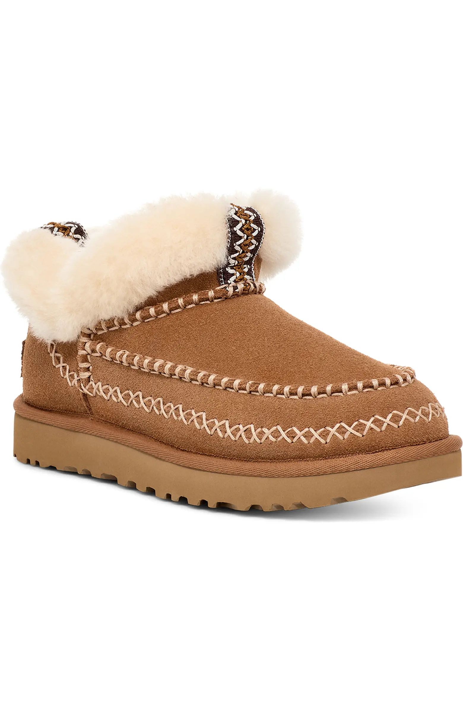 UGG® Classic Ultra Mini Alpine Bootie (Women) | Nordstrom | Nordstrom