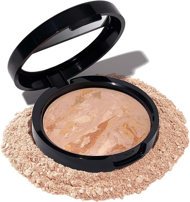 LAURA GELLER NEW YORK Award-Winning Baked Balance-n-Brighten Color Correcting Powder Foundation -... | Amazon (US)
