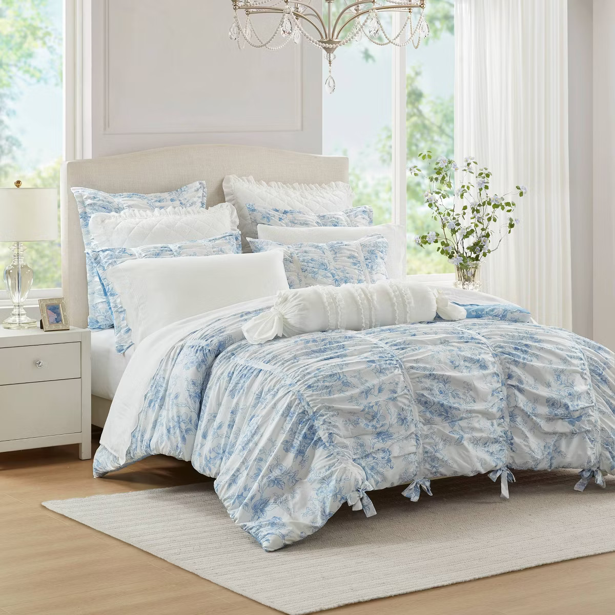 Armoire Collection Toile Floral Comforter | Target