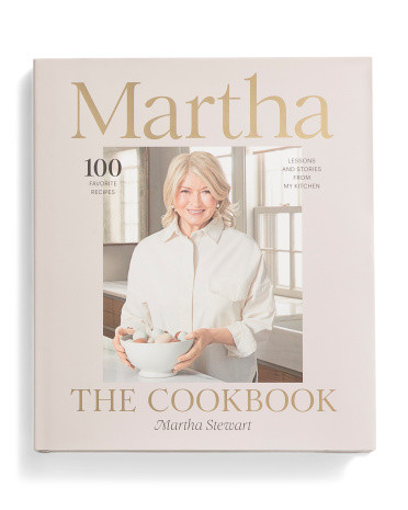 Martha The Cookbook Book | TJ Maxx