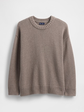100% Cotton Oversized Sweater | Gap (US)