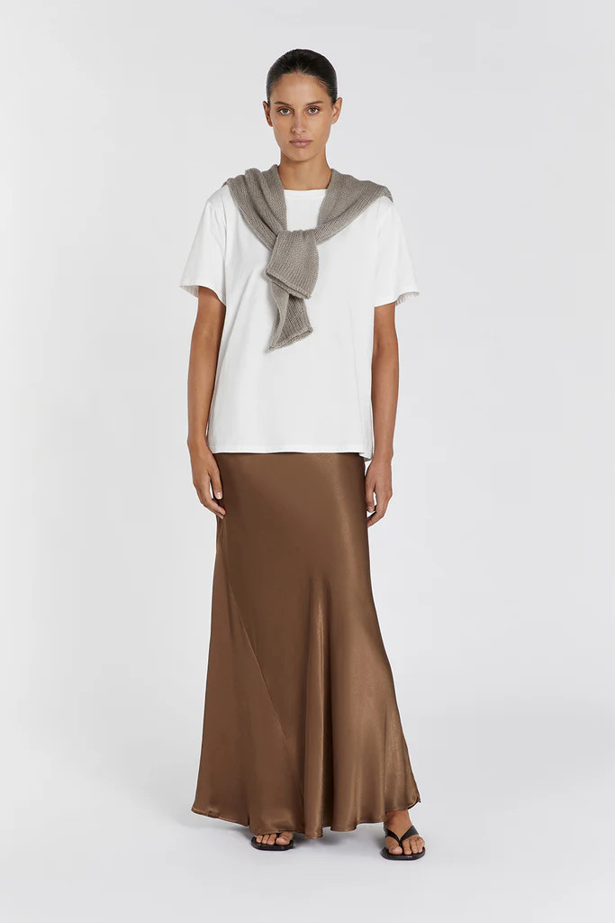 CHARLI COCO SATIN MAXI SKIRT | DISSH