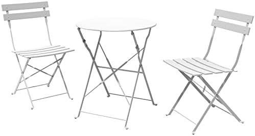 Grand patio Premium Steel Patio Bistro Set, Folding Outdoor Patio Furniture Sets, 3 Piece Patio S... | Amazon (US)