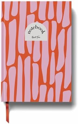 Yop & Tom Lined Notebook (A5) - Pink Pebbles - Hardback Journal - Medium Ruled | Amazon (US)