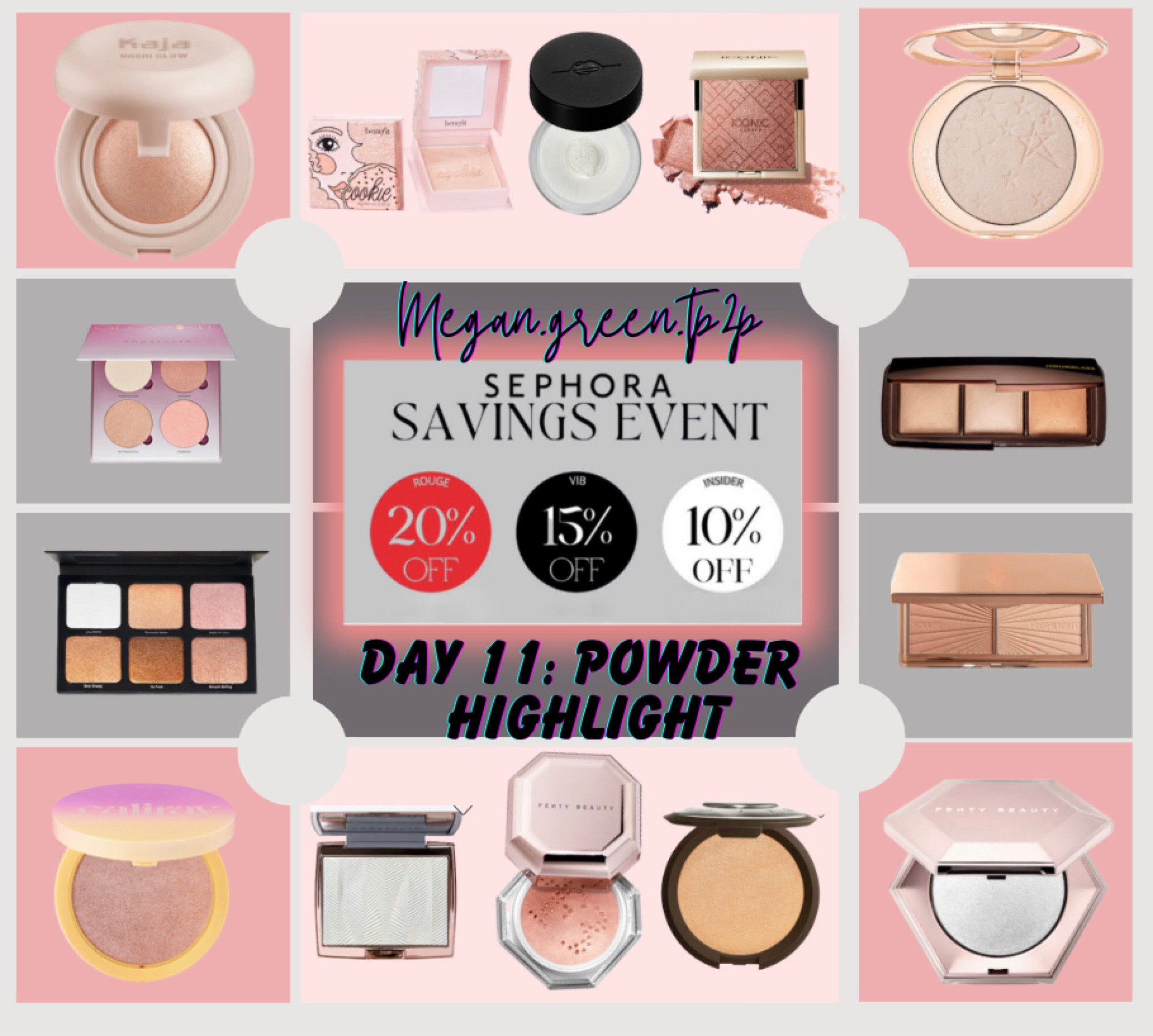 Sephora Spring Sales Event 
Day 11 Cont:  Powder Highlighter 

#LTKBeautySale #LTKbeauty #LTKsalealert