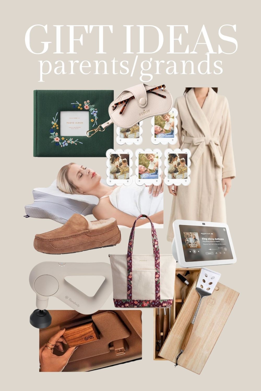 Gift ideas for the parents and grandparents. 

#LTKHoliday #LTKGiftGuide #LTKFindsUnder100