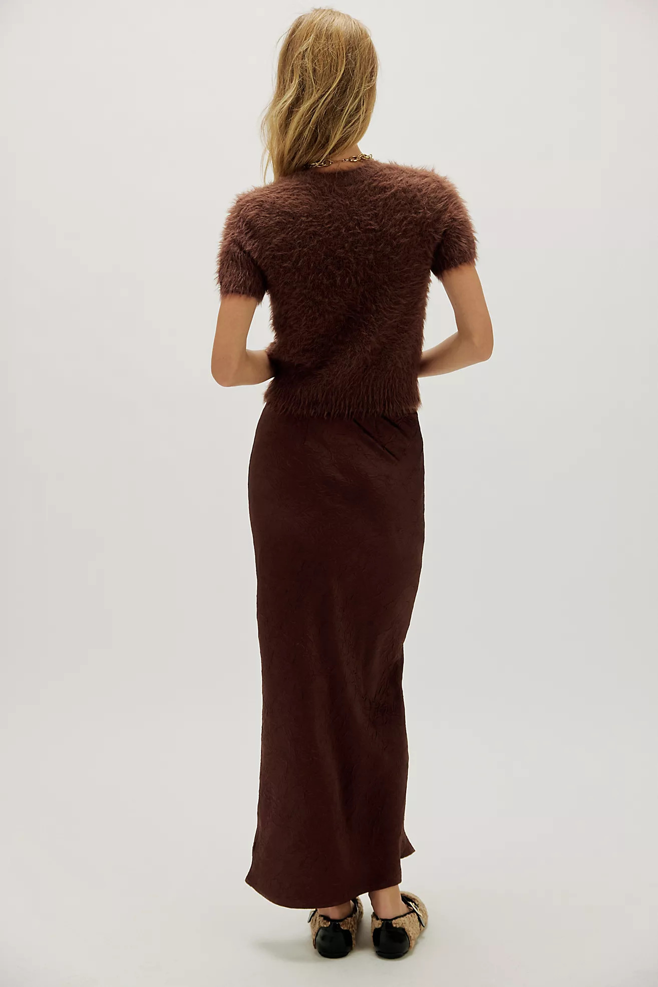 Alexandra Maxi Crushed Satin Skirt Set | Free People (UK)