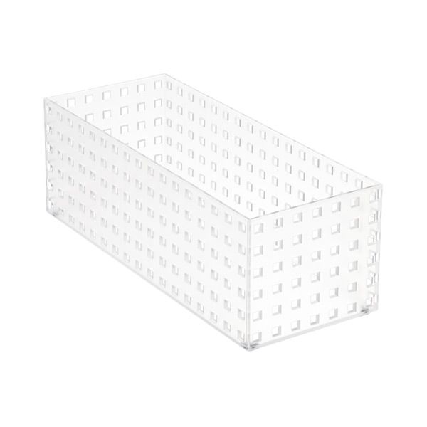 like-it Bricks 13-3/4" Medium Tall Bin Translucent | The Container Store