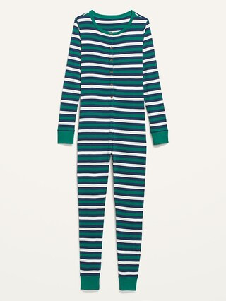 Matching Printed One-Piece Pajamas for Women | Old Navy (US)