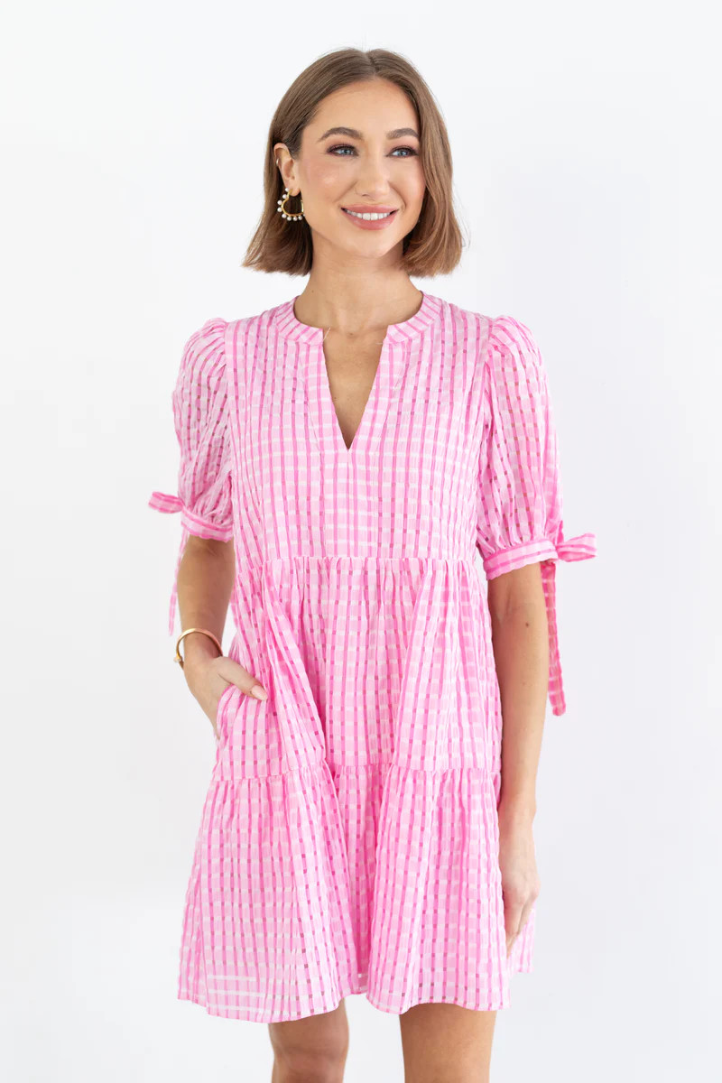 Ainsley Dress- Pink | Avara