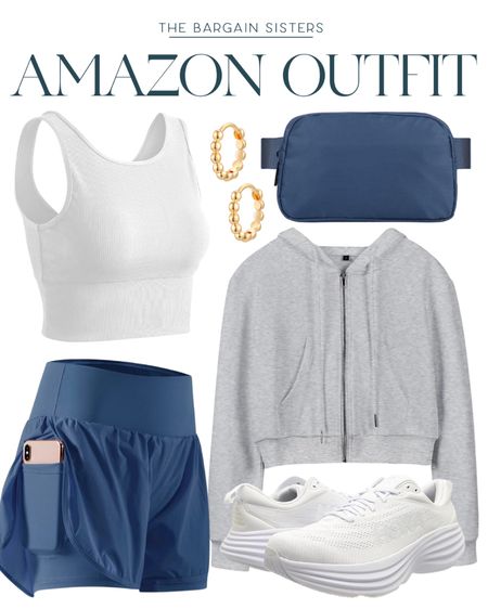 Amazon Outfit

| Amazon Finds | Amazon Fashion | Workout Wear | Gym Outfit | Tank Top | Workout Shorts | Workout Jacket | Hoka Sneakers | Belt Bag 

#LTKU #LTKfitness #LTKstyletip