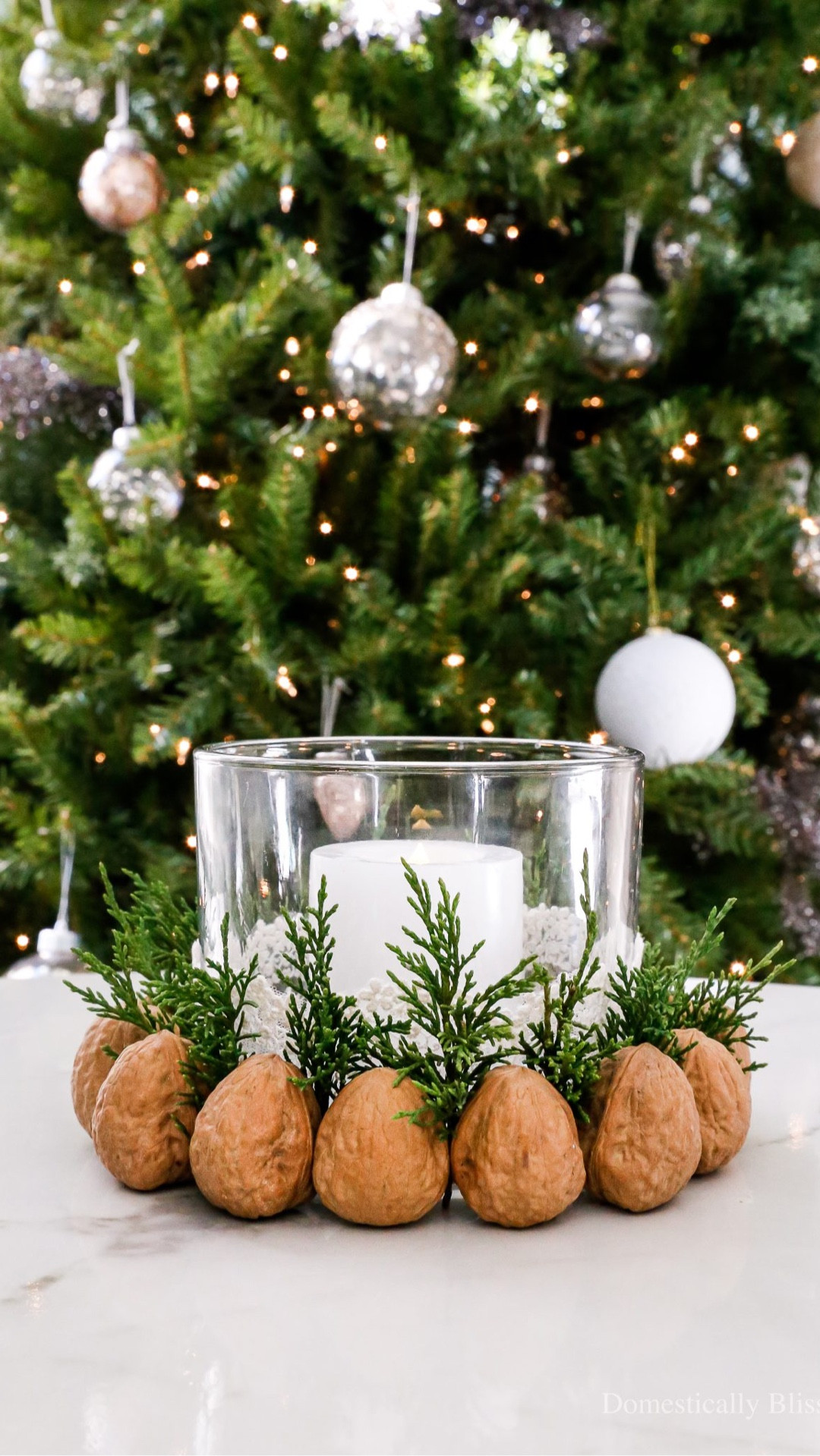 This DIY Evergreen Walnut Candle Holder is a fun way to add ambiance to your Christmas decor this holiday season.

See details:
https://domesticallyblissful.com/diy-evergreen-walnut-candle-holder/

🔗 Join our newsletter: https://domesticallyblissful.com/newsletter/ 

#LTKHome #LTKSeasonal #LTKHoliday