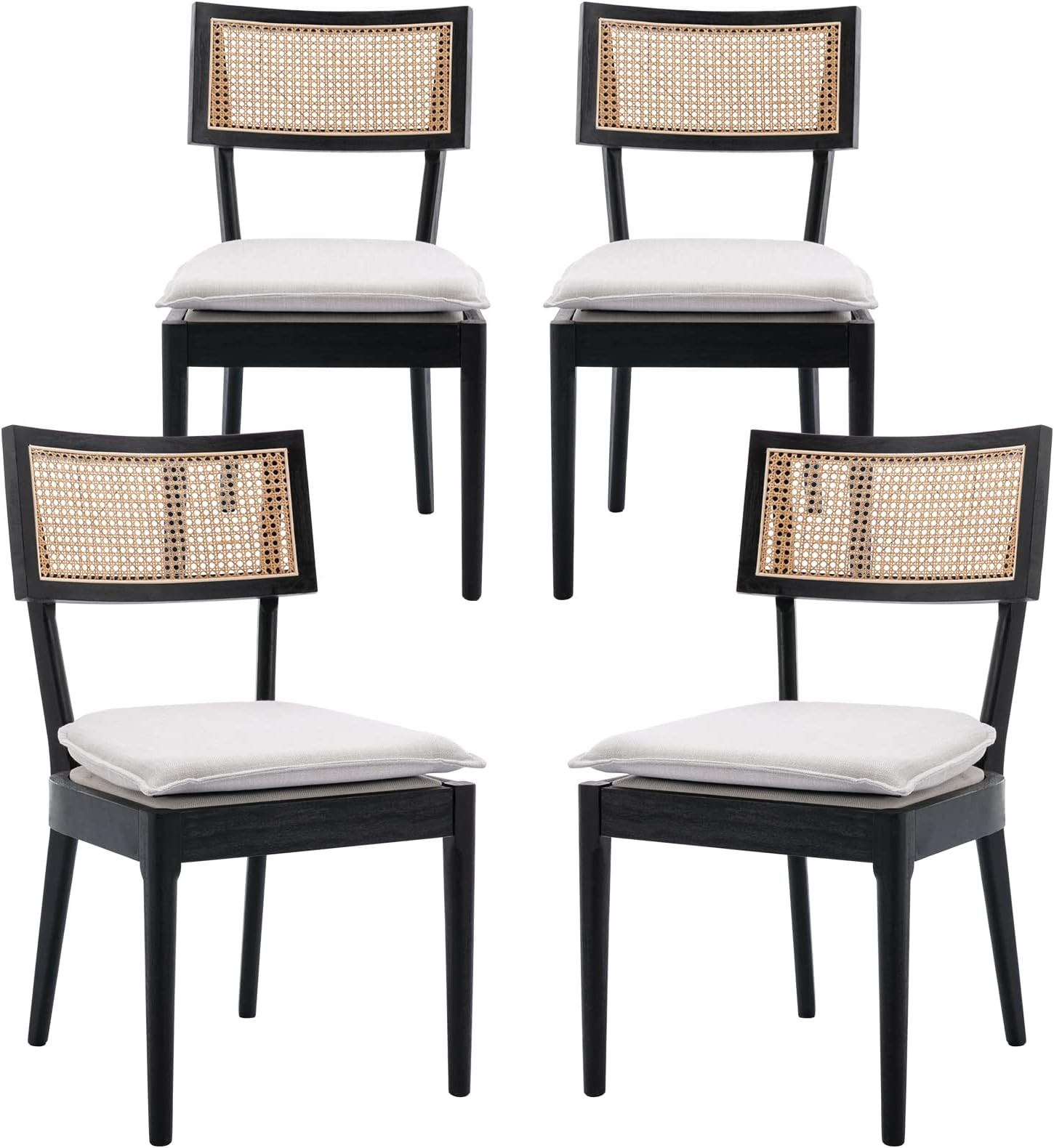 QUINJAY Rattan Farmhouse Chairs | Amazon (US)