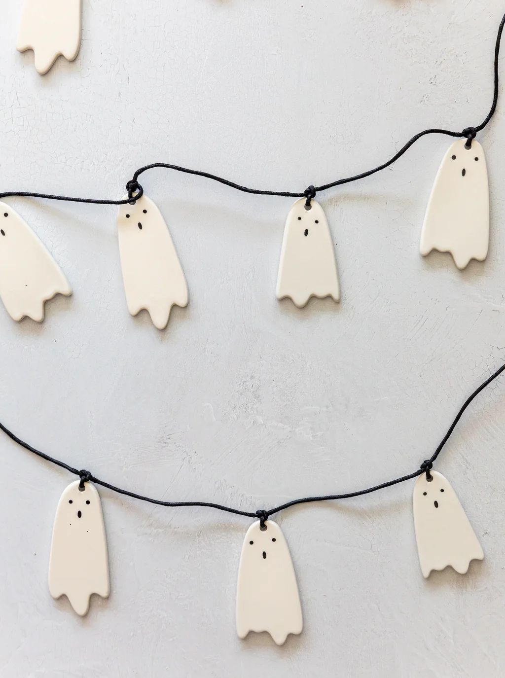 Ceramic Ghost Garland | House of Jade Home