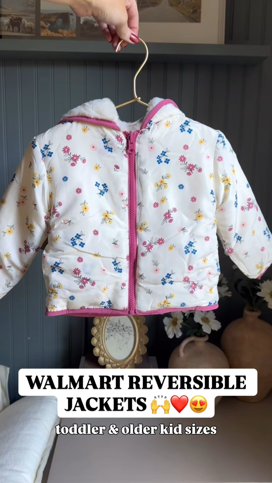 Walmart reversible jackets! Now available in sizes for toddlers & older kids! 🙌

#LTKKids #LTKFamily #LTKBaby
