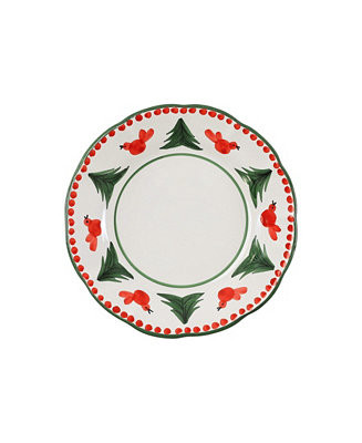 VIETRI Uccello Rosso Salad Plate & Reviews - Dinnerware - Dining - Macy's | Macys (US)