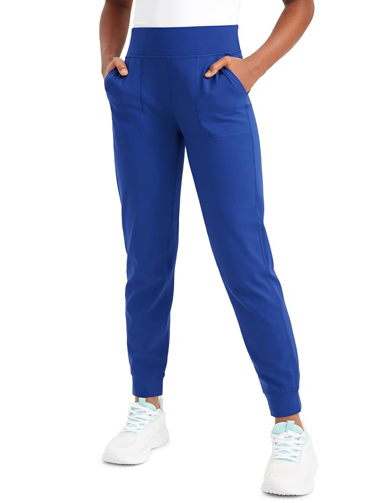 CRZ YOGA Butterlift Girls Joggers with Pockets - Athletic Active Casual Lounge Running Pants for ... | Amazon (US)