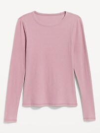 Plush-Knit Long-Sleeve T-Shirt | Old Navy (US)