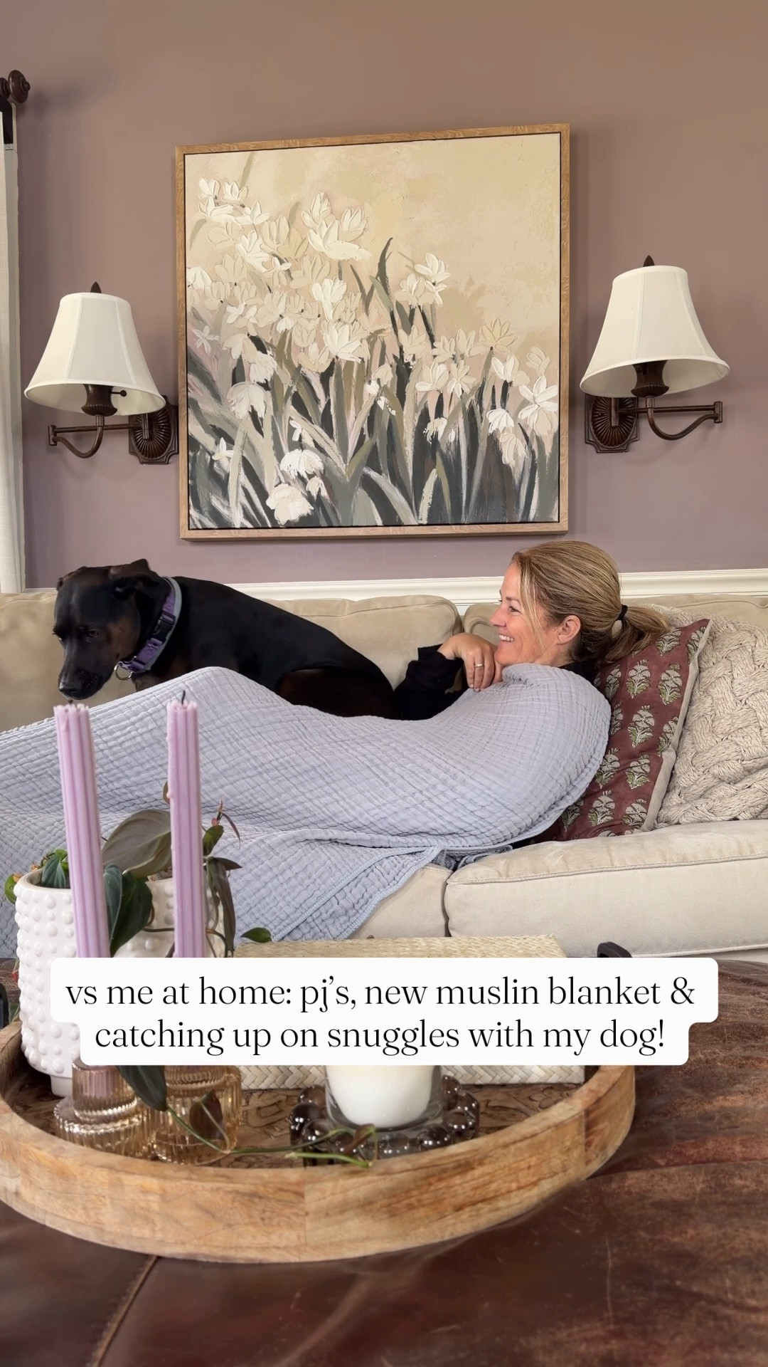 This blanket could not have arrived at a better time!  Just got home from a two week trip in Europe.  Unpacked, laundry running, pj day and catching up on 2 weeks of missed snuggles with my dog! Life is good!  This light weight muslin blanket is perfect for Spring!  Couch, end of bed, patio, boat… so many places I’m looking forward to using this beautiful throw from @officialfleececompany ! 

This Muslin Blanket made from 100% Muslin Cotton comes in a lot of other fun spring colors too! https://thefleececompany.com/products/the-muslin-blanket in gray

#springblanket #cozyhome #muslinblanket #welcomehome #snuggles


#LTKmomlife #LTKTravel #LTKHome