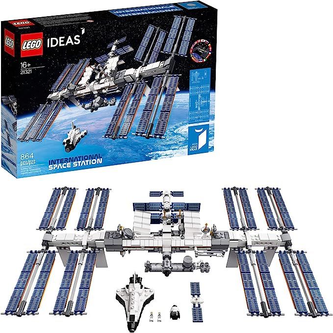 LEGO Ideas International Space Station 21321 Building Kit, Adult Set for Display, Makes a Great B... | Amazon (US)