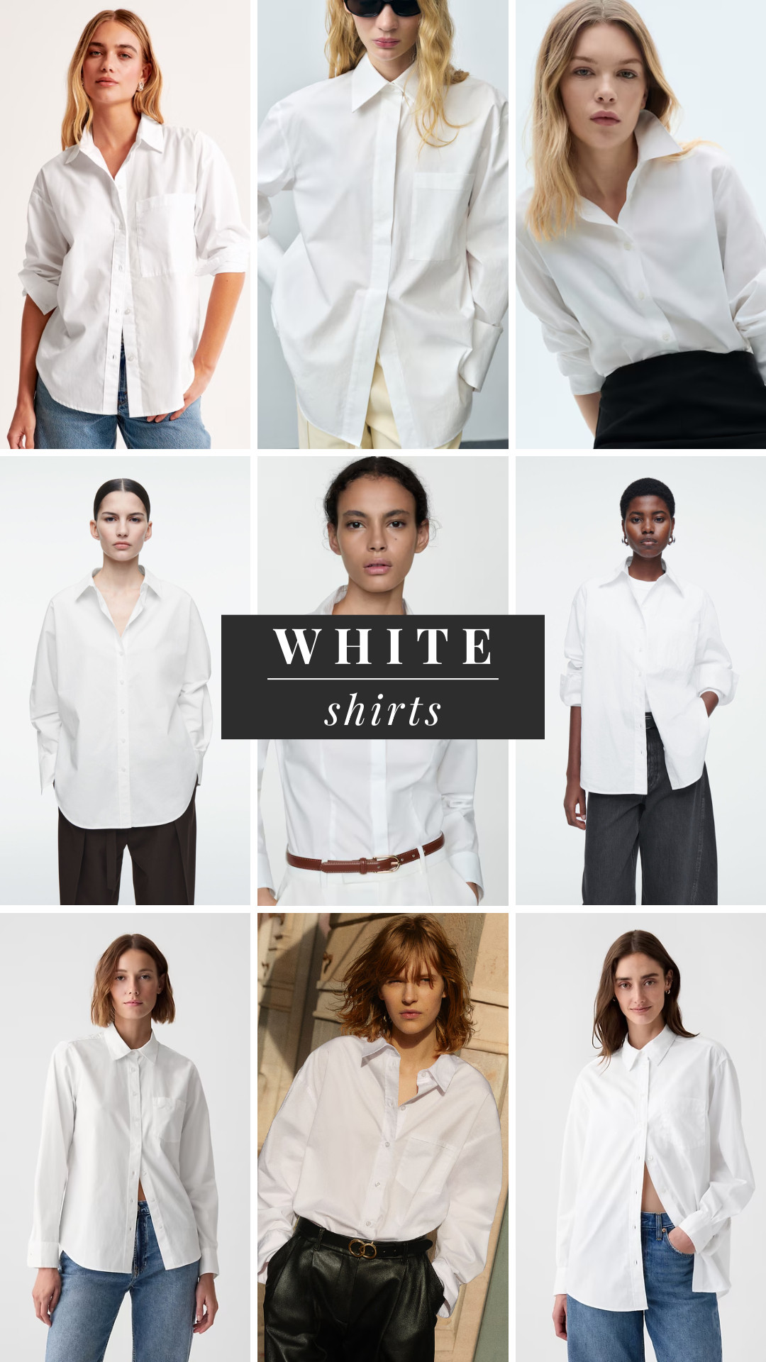 White shirts 

 #LTKSeasonal #LTKFindsUnder100 #LTKStyleTip