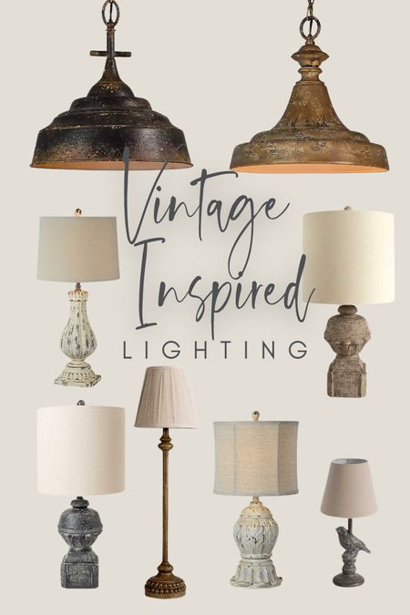 Shop vintage inspired lighting from Kirkland’s! 

#LTKhome