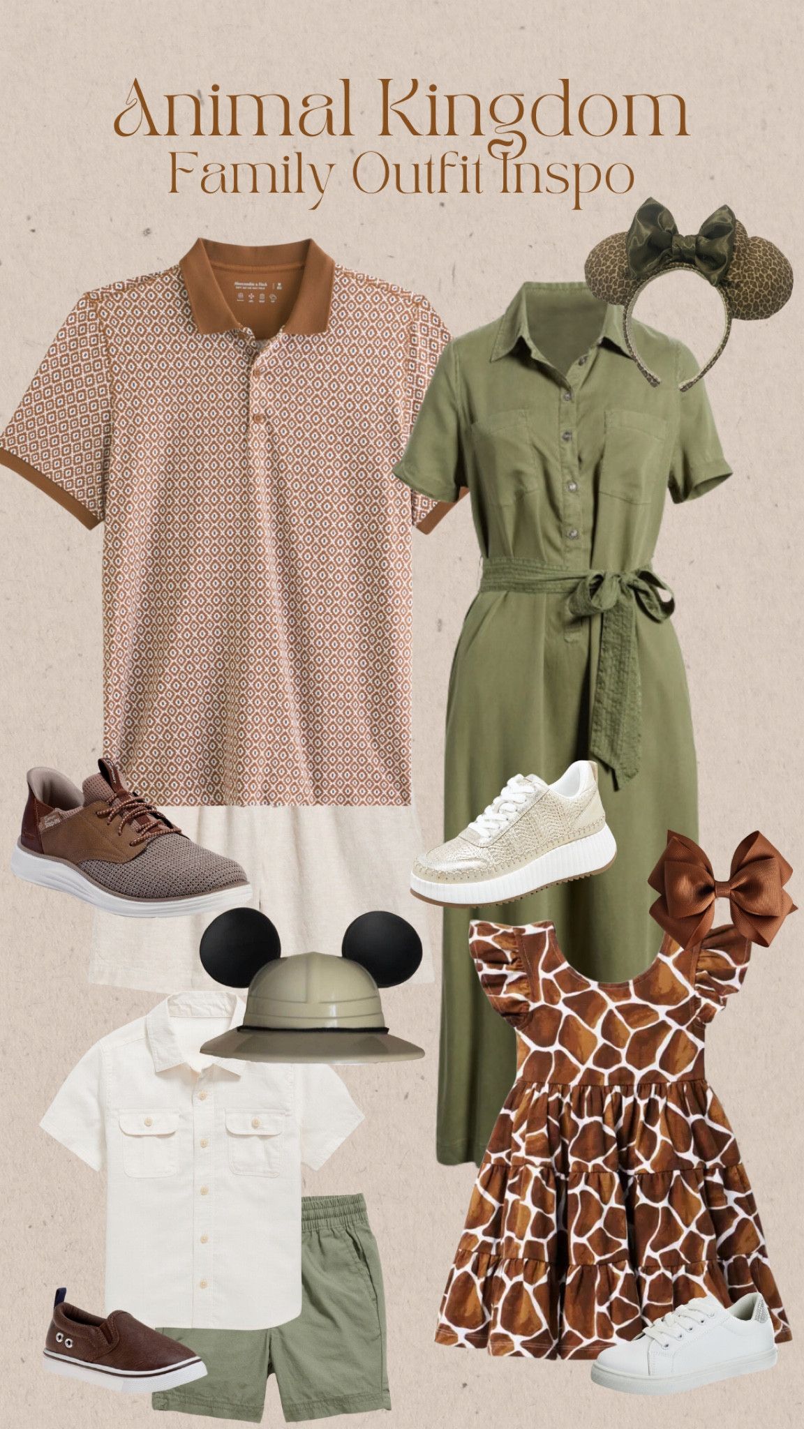 Enjoy a day at Disney World’s Animal Kingdom in style with fun animal prints and safari wear. 

#disneyworld #animalkingdom #safari #animalprint #familymatching #disneystyle #disneyoutfits #disneyfamily 

#LTKkids #LTKfamily #LTKtravel