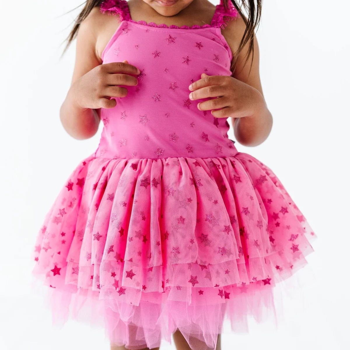 Pink Starlight Tulle Tutu Dress | Bums & Roses