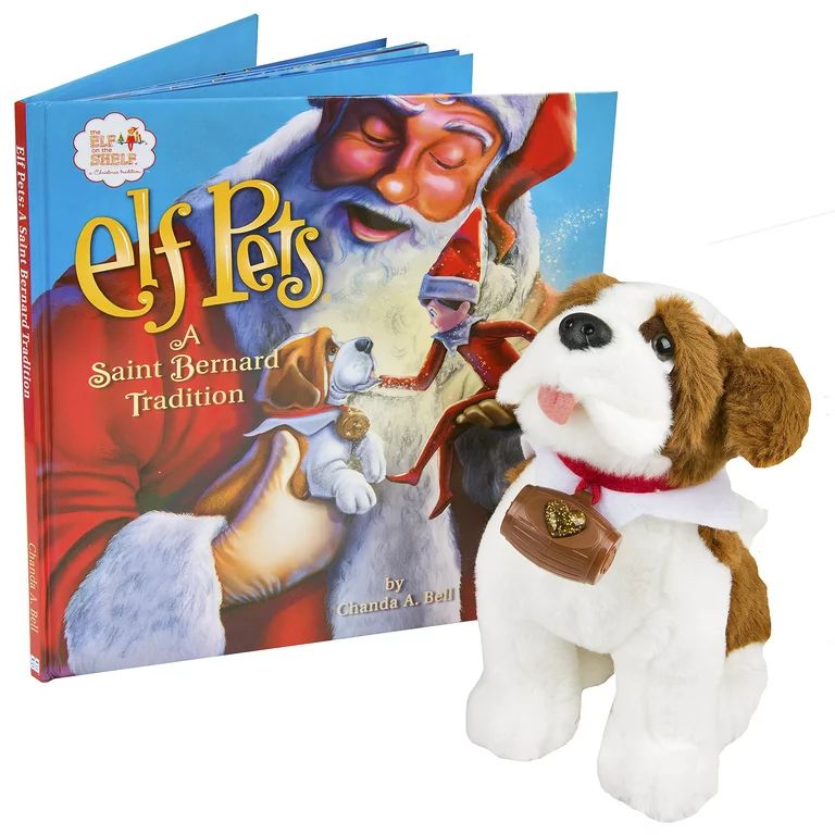 The Elf on the Shelf Pets: A Saint Bernard Tradition | Walmart (US)