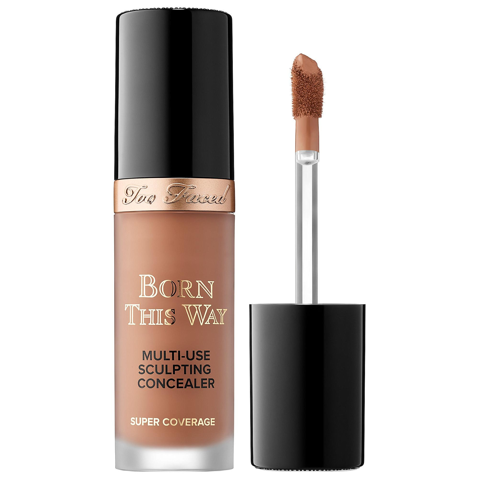 Too Faced Born This Way Super Coverage Multi-Use Concealer with Hyaluronic Acid Chai 0.45 oz / 13.5 ml | Sephora (US)