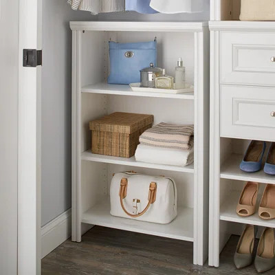 Impressions White Base Organizer for Wood Closet System | Wayfair North America